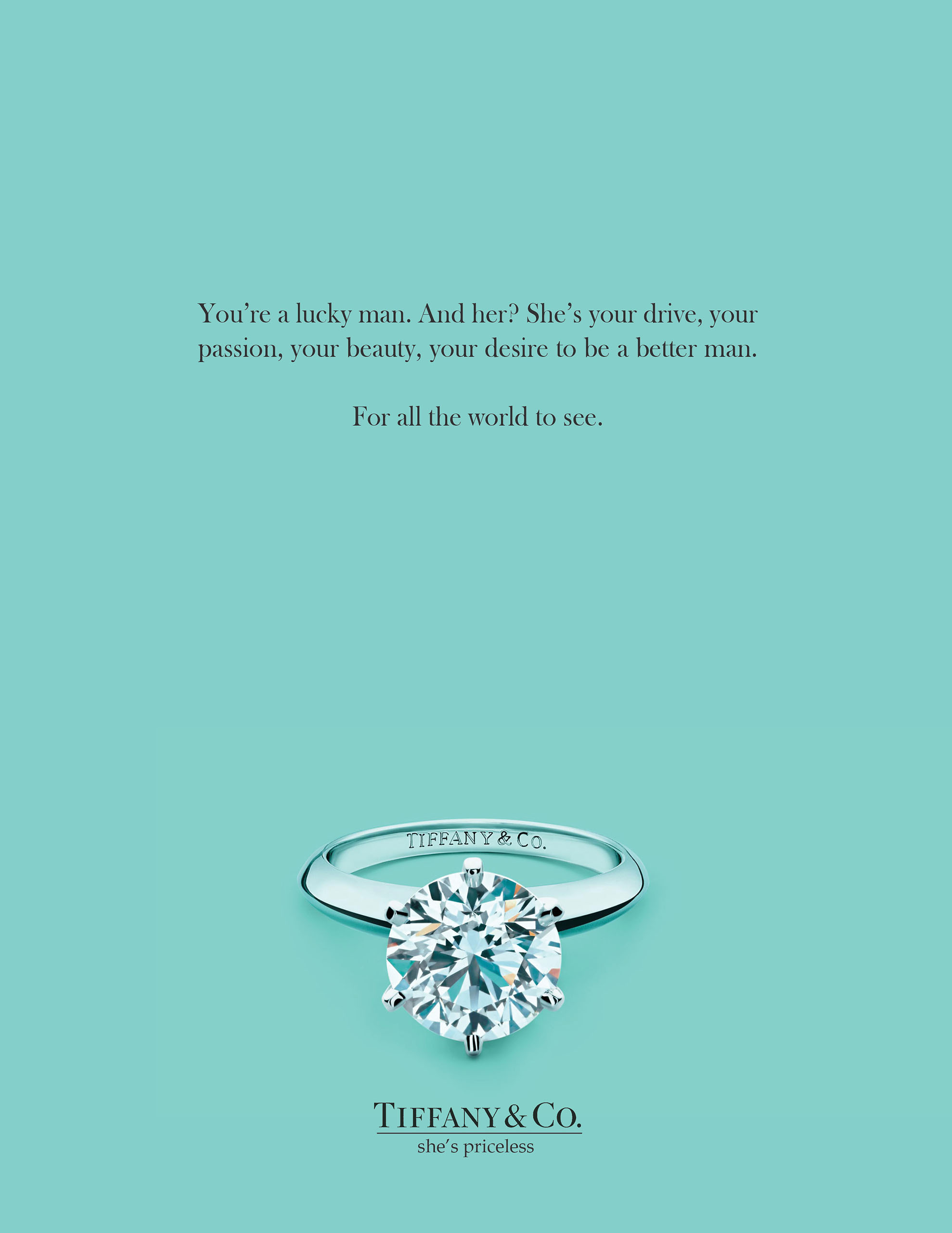 tiffany and co tagline